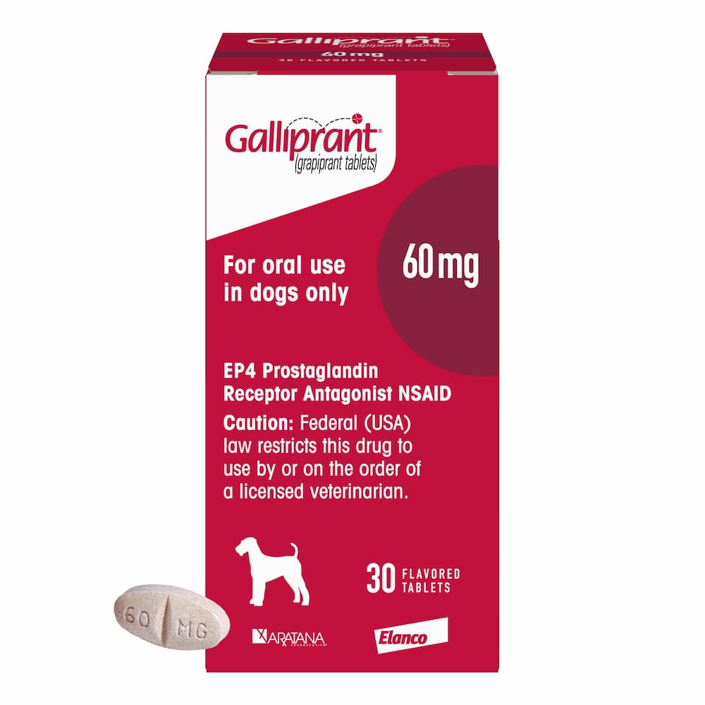 Galliprant for Dogs packaging