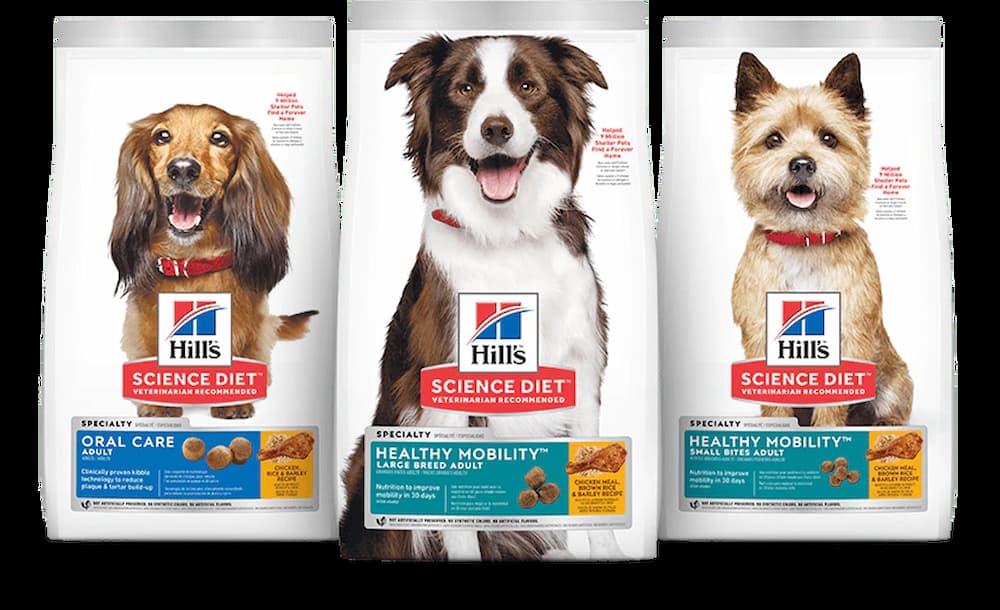 Hill's Science Diet Dog Food Dry range